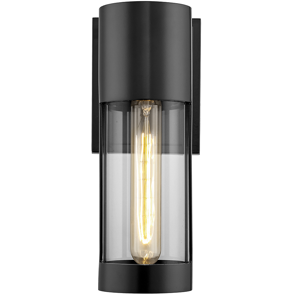 Hester 1 Light 10.6 inch Powder Coated Black Outdoor Wall Sconce